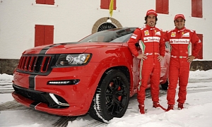 Ferrari Customizes 2012 Jeep Grand Cherokee SRT8