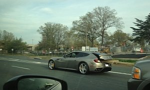 Ferrari Daily Driver: FF Spotted Carrying Lumber
