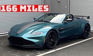 Ferrari Dealer Selling Low-Mileage 2023 Aston Martin Vantage Roadster F1 Edition