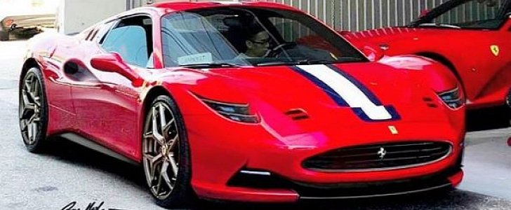 Ferrari Dino Rendered