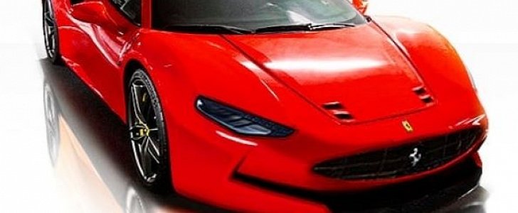 Ferrari Dino Revival rendering