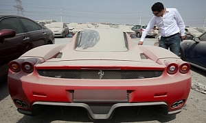 Ferrari Enzo Abandoned in Dubai