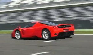 Ferrari Enzo Audio Explosion on Track