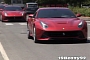 Ferrari F12 Berlineta Convoy Spotted