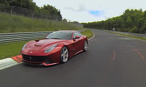 Ferrari F12 Berlinetta Hits the 'Ring with Alonso