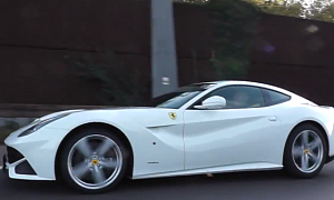 Ferrari F12 Doing 300 km/h Shows Why the Autobahn Is Overrated