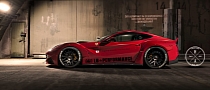 Ferrari F12 Goes Body Building: Liberty Walk Kit Rendered