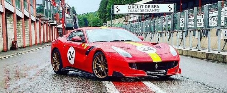Ferrari F12 TdF Dressed as 330 P4 Le Mans Racecar