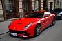Ferrari F12berlinetta Taxi Causes a Stir in Prague