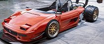 Ferrari F355 "Half Body" And the Renderings That Change How You See Supercars