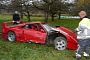 Ferrari F40 Crash in Germany Hurts
