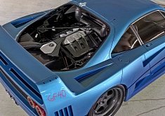 Ferrari F40 Gets Ford GT Makeover Rendering, Mix Looks Stable