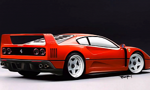 Ferrari F40 Modernized: What Would the Iconic Supercar Look Like Today
