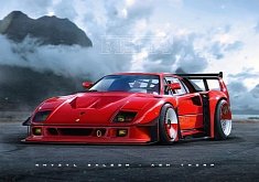 Ferrari F40-R Rendered: What's Even More Hardcore than an F40 LM?