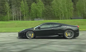 Ferrari F430 Scuderia Drag Races Nissan GT-R and It Couldn’t Be Any Closer