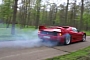 Ferrari F50 Burnout is Sweet