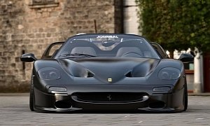Ferrari F50 "Dark Devil" Rendered, Looks Slammed and Then Some
