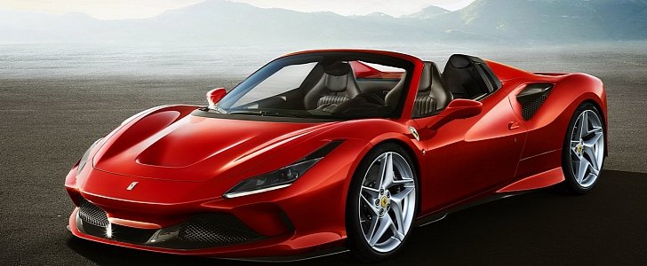 Ferrari F8 Spider Rendered as the Roofless McLaren 720S Rival