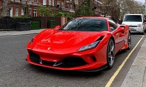 Ferrari F8 Tributo Shows Up on London Streets, Looks Amazing In Real Life