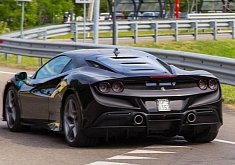 Ferrari F8 Tributo Spotted in Traffic, Looks Amazing in Black