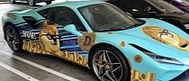 Ferrari F8 Tributo With Dogecoin Wrap Is Such Crypto, Very Musk