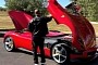 Ferrari Fan Swizz Beatz Shows His Monza SP1 Opened Up Like a Transformer