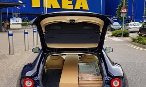 Ferrari FF Visits Ikea, Gets Put To Work