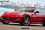 Ferrari FF Crossover Rendered [Silly]
