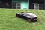 Ferrari FF Drifting On a Lawn Looks Like a Toy Car