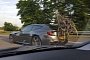 Ferrari FF Hauling a Pair of Bikes on the Highway Is Another Kind of Hybrid
