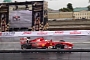 Ferrari Formula One Car Crashed in Moscow