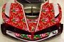 Ferrari FXX K with Roses Wrap Is The Wildest Hypercar Ever