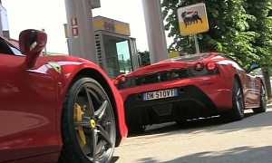 Ferrari Gas Station Video Is Amazing