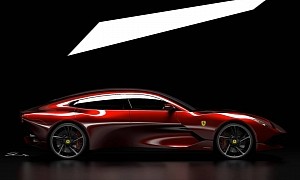 Ferrari GTC4 Grand Lusso Rendered as the Four-Door We Need