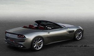 Ferrari GTC4Lusso Spider Is Just a Rendering, Unless a Sultan Wants One