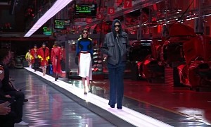 Ferrari Turns Assembly Line Into Catwalk for Its New Fashion Collection