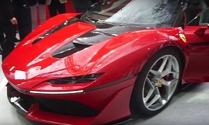 2017 Ferrari J50 (488 Targa Limited Edition) Looks Amazing in Tokyo Live Video