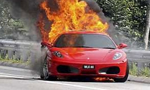Ferrari Jinx: F430 Burns in Malaysia