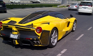 Ferrari LaFerrari Caught Testing in Dubai