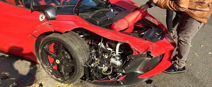 Ferrari LaFerrari Crash in Hungary