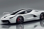 Ferrari LaFerrari Gets HRE Wheels via Virtual Tuning