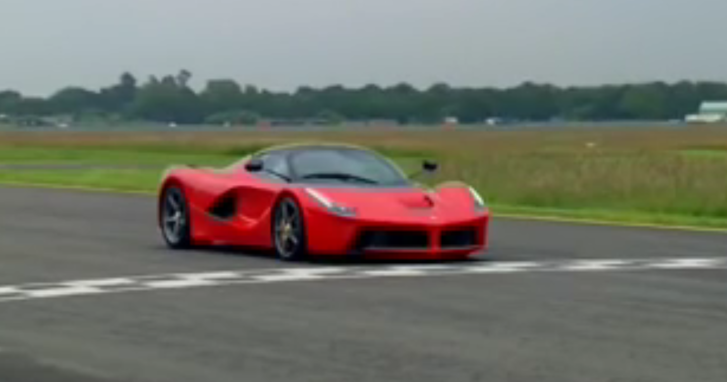 Ferrari LaFerrari Is Slower on Top Gear Track than a Pagani Huayra - autoevolution