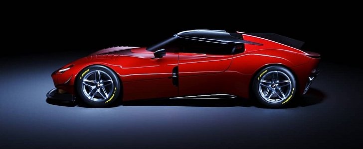 Ferrari Monza Coupe rendering