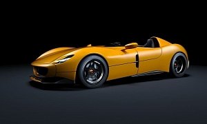 Ferrari Monza SP1 "Arrow" Concept Is a Drag Racing Device