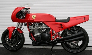 Ferrari Motorcycle Sold for GBP85,000. Is Ugly!