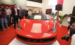 Ferrari Officially Lands in India