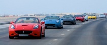 Ferrari Parade Stun the Emirates, Video Included