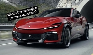 Ferrari Purosangue SUV Heads to Norway for Latest Promo Clip