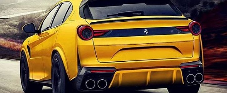 Ferrari SUV rendering