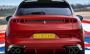 Ferrari Purosangue SUV Rendered, Out For Lamborghini Urus Blood